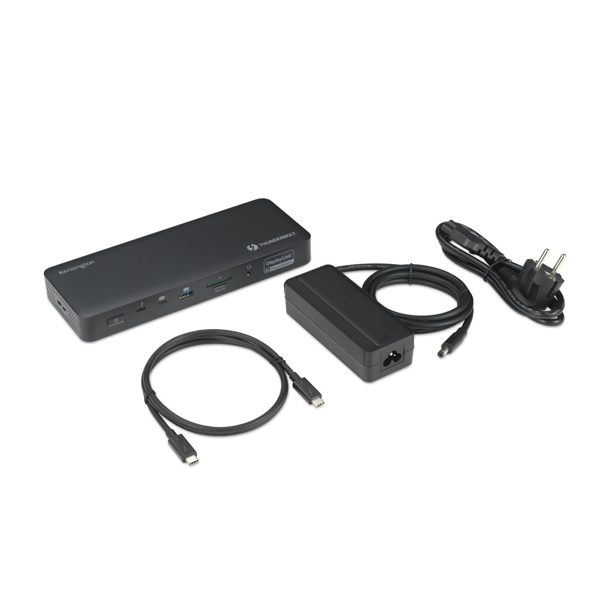 Kensington SD5920T EQ Station d’accueil hybride Thunderbolt4 avec 4 sorties vidéo 4K et technologie DisplayLink