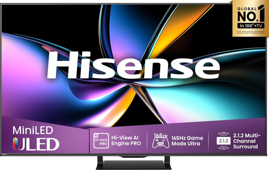 Hisense 55U7Q PRO Smart TV 139,7 cm (55") 4K Ultra HD MiniLED Wifi Noir 500 cd/m²