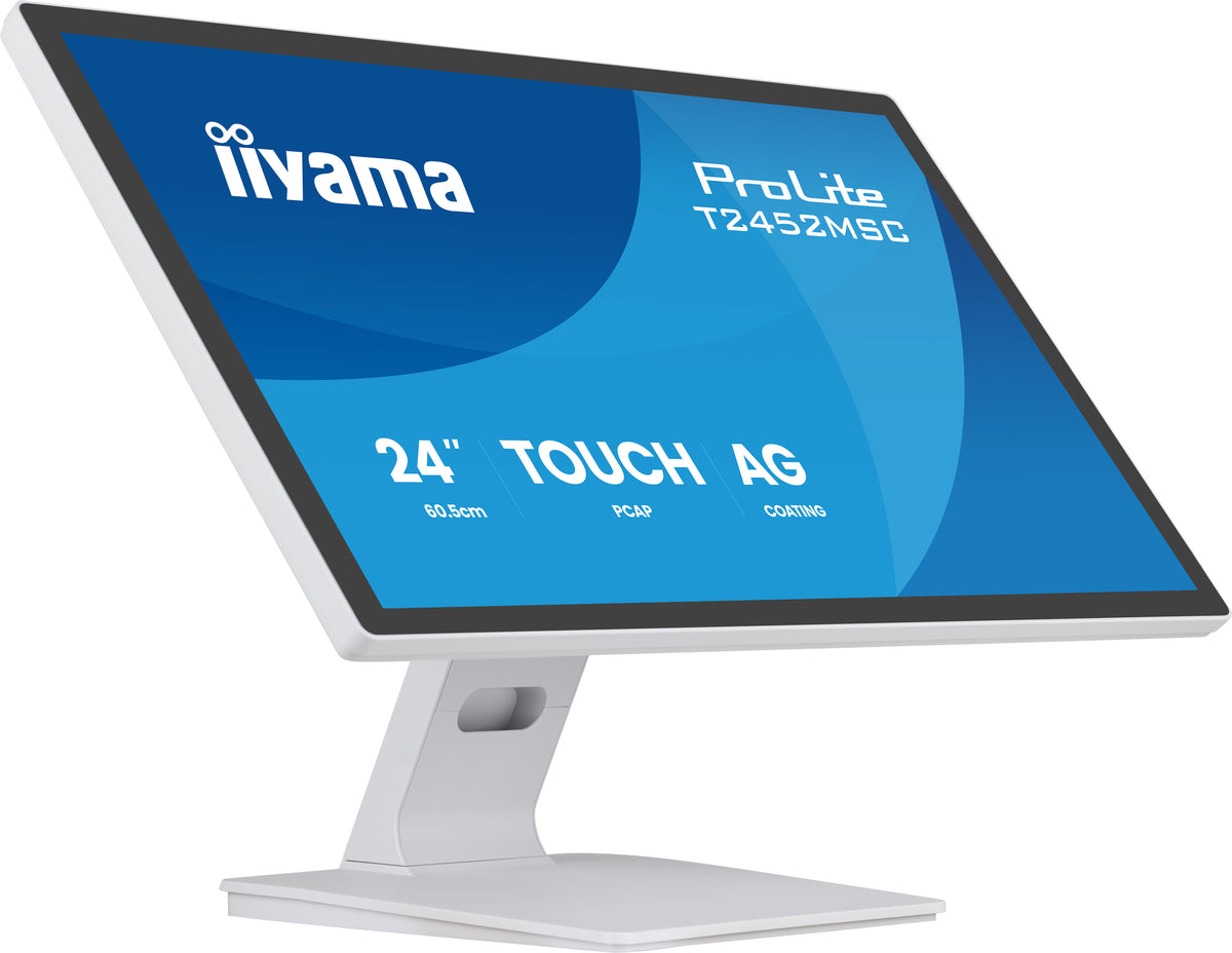 iiyama T2452MSC-W2AG Écran Tactile PC 24" Full HD LED Blanc