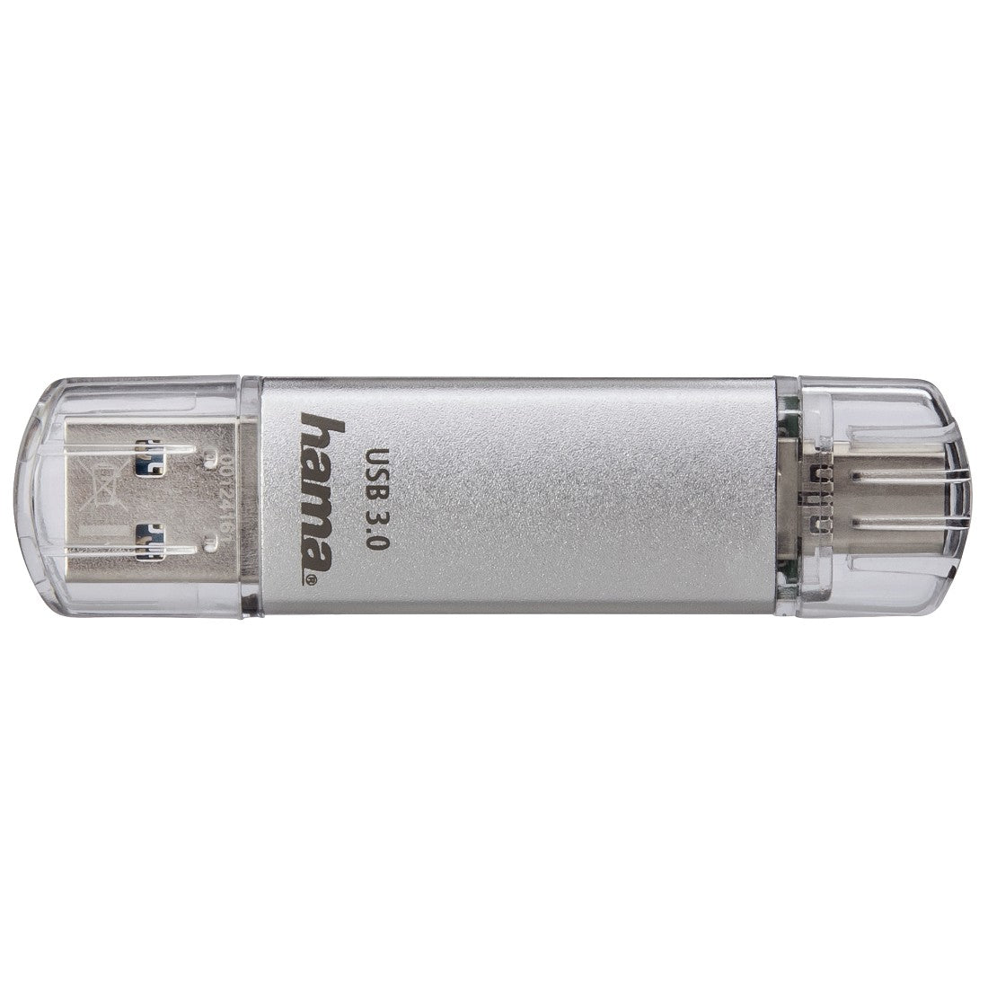 Hama C-Laeta lecteur USB flash 64 Go USB Type-A / USB Type-C 3.2 Gen 1 (3.1 Gen 1) Argent