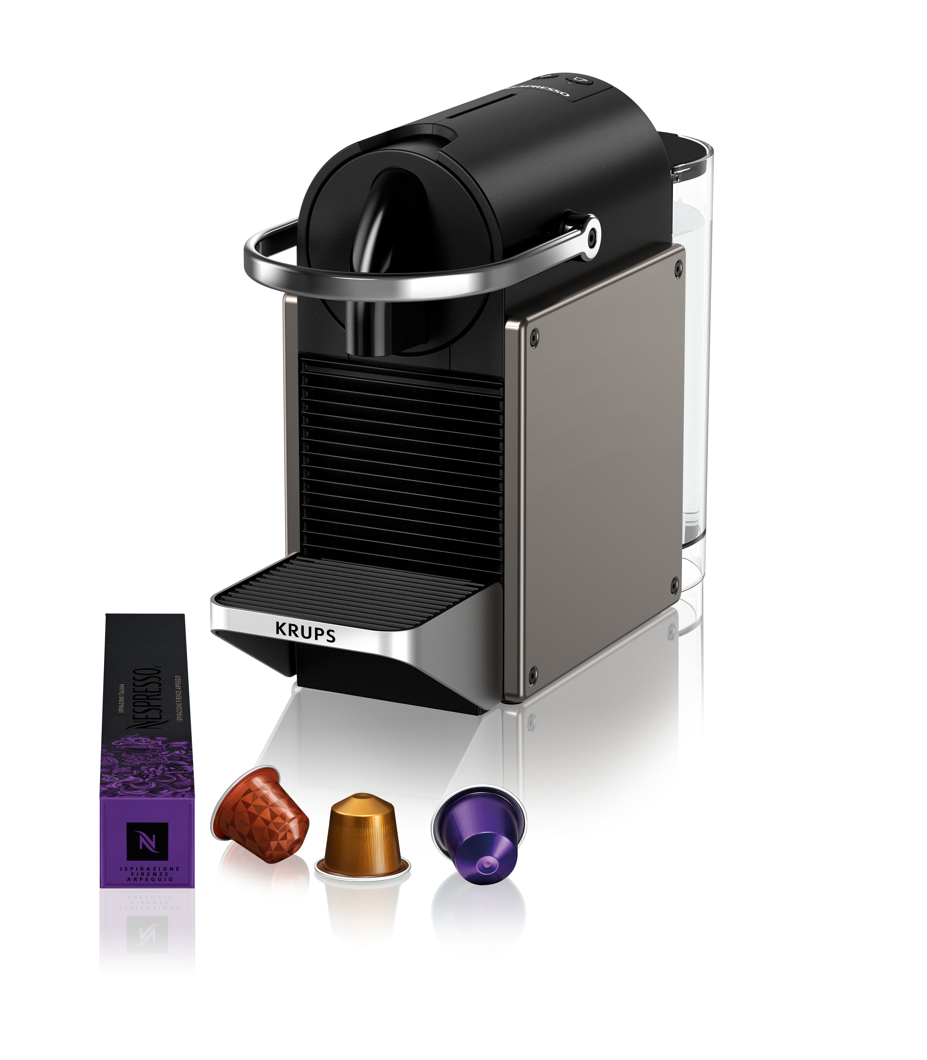 Krups Pixie XN306T10 machine à café Semi-automatique Machine à café à capsules 0,7 L