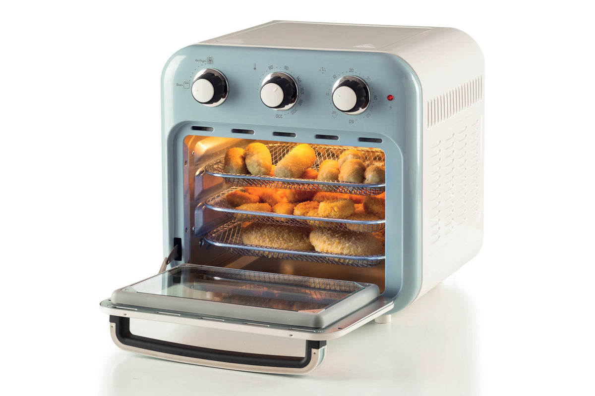Ariete 4632/05 Friteuse à Air Chaud 16 L, 1400 W, Bleu Clair