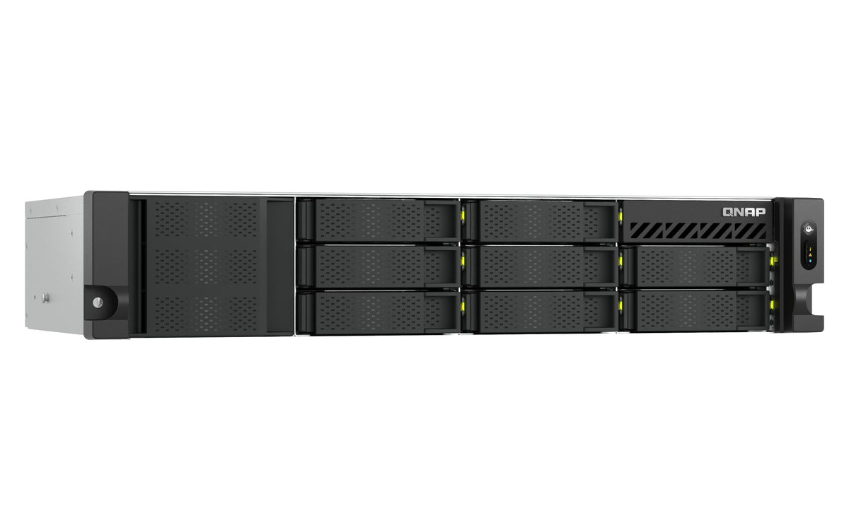 QNAP TS-H1065EU-RP Serveur de stockage Rack (2 U) 8 Go DDR5 0 To QNAP QTS Noir