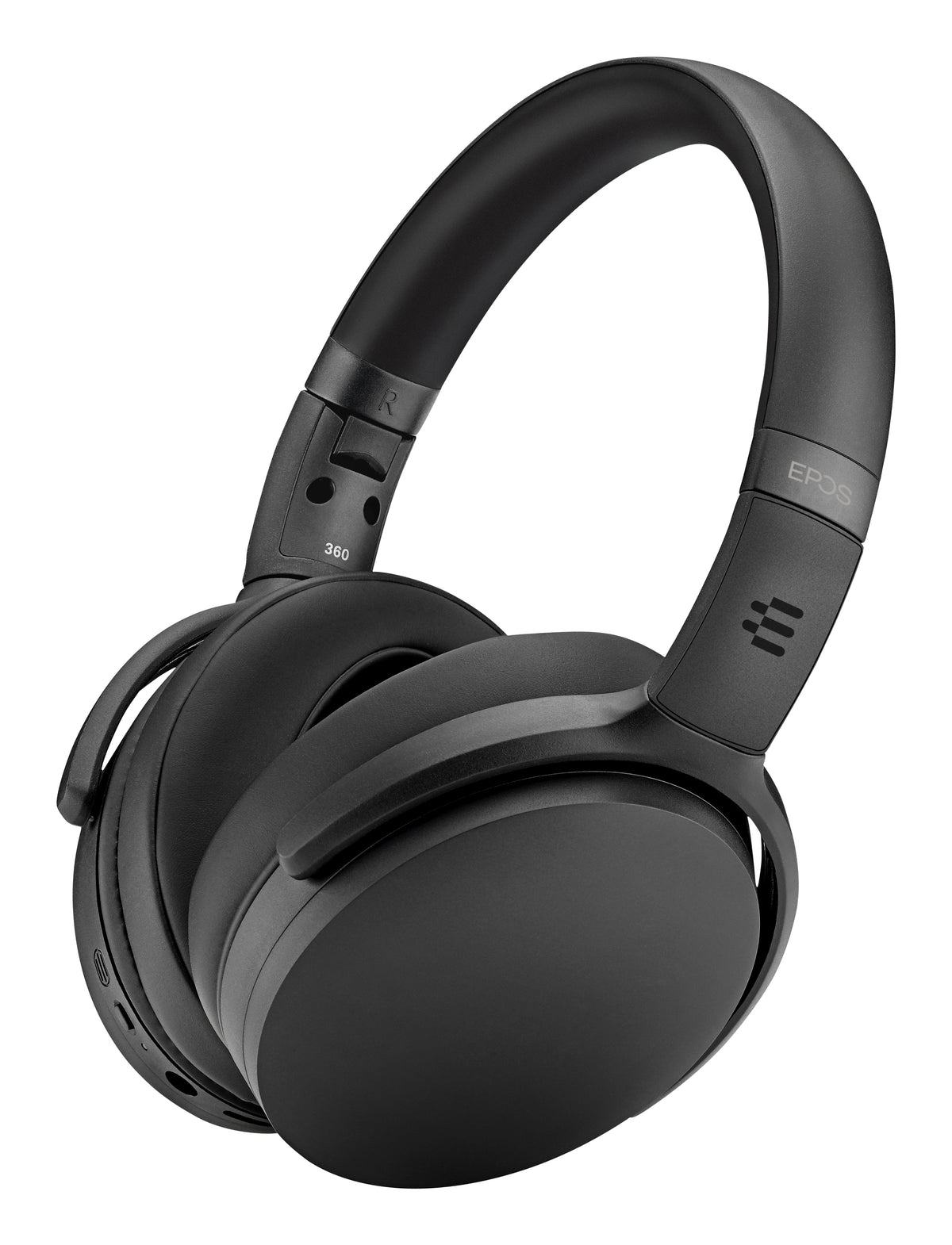 EPOS ADAPT 360 Casque Sans Fil, Noir, pour MS Teams, Smartphones et Tablettes