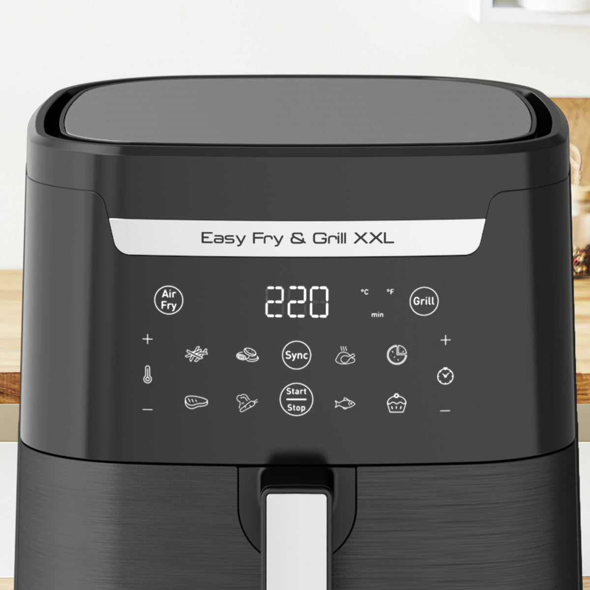 Tefal Easy Fry & Grill EY8018 6,5 L Autonome 1830 W Friteuse d’air chaud Noir