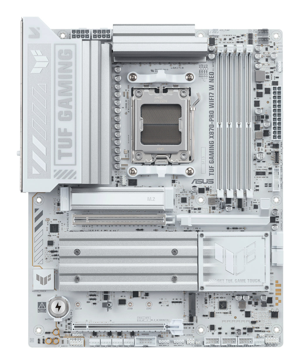 ASUS TUF GAMING X870-PRO WIFI7 W NEO Carte Mère AMD X870 Socket AM5 ATX