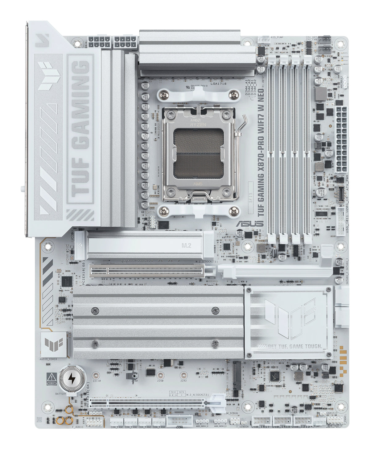 ASUS TUF GAMING X870-PRO WIFI7 W NEO Carte Mère AMD X870 Socket AM5 ATX