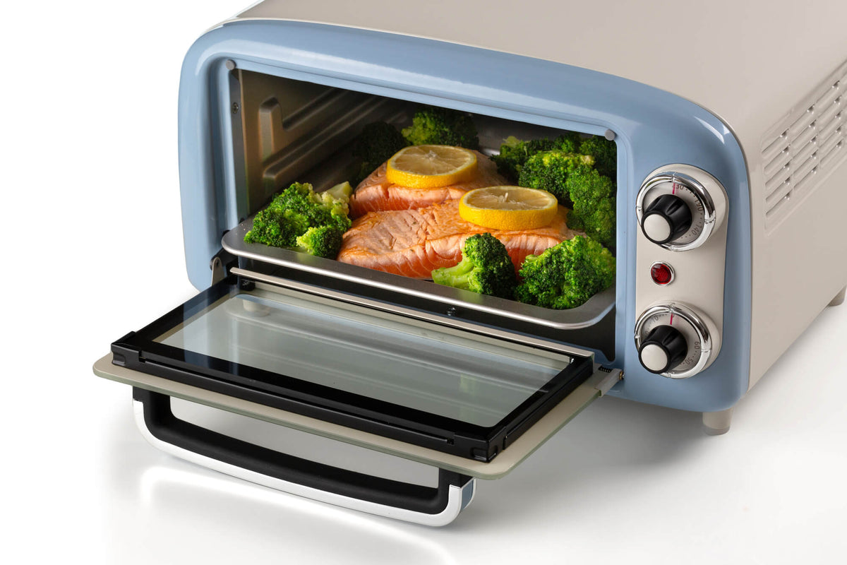 Ariete 3919/05 10 L 800 W Bleu clair Grill - vue 2