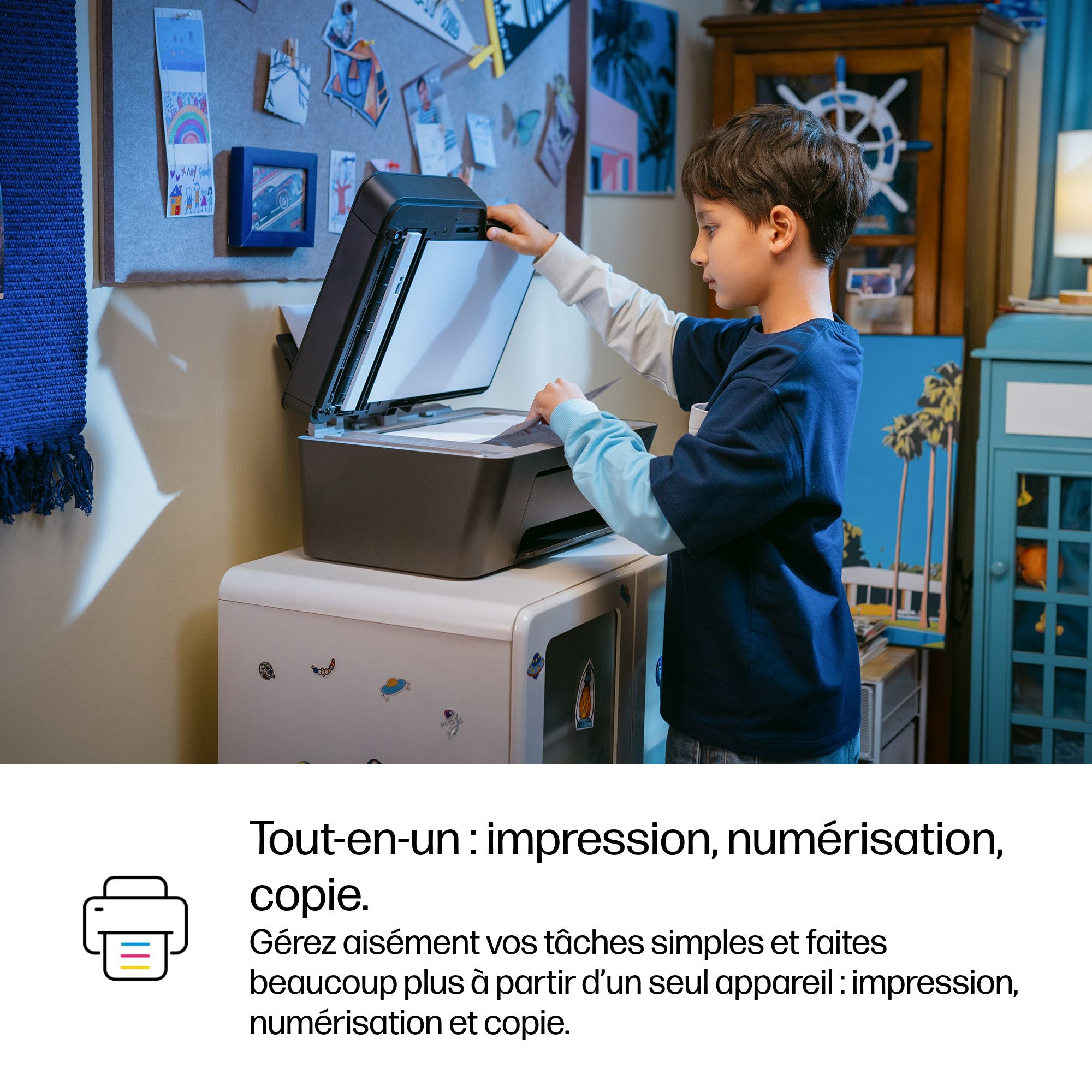 HP DeskJet 4330 Sans fil All-in-One Couleur Imprimante, Instant Ink