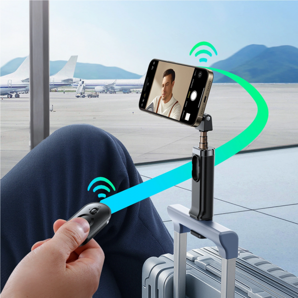 Joyroom Bluetooth Selfie Stick JR-ZS509, Universal, Black