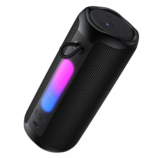 Hoco Bluetooth Speaker HC50, 8W, TWS, RGB, Waterproof, Black