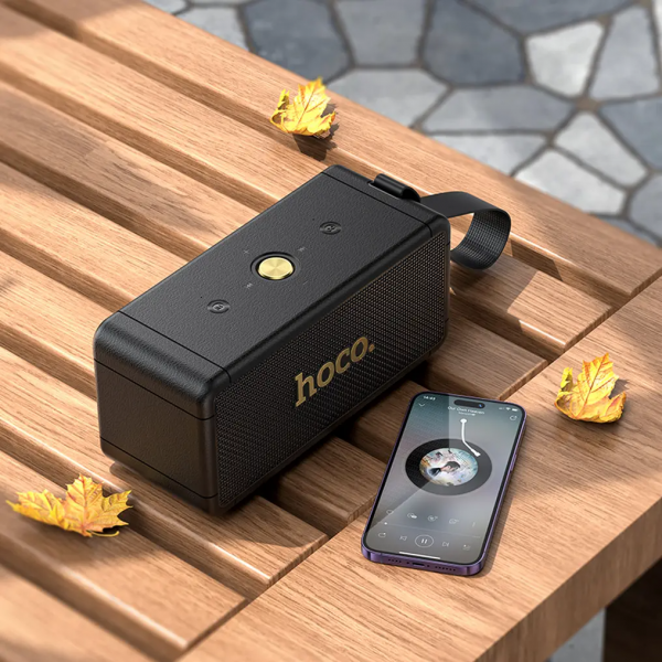 Hoco Bluetooth Speaker HT1 Max, 2 x 20W, TWS, Black