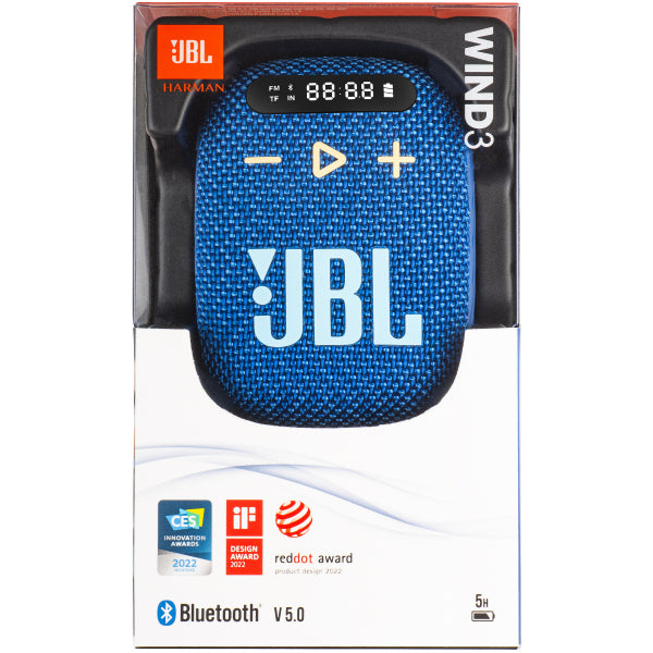 JBL Bluetooth Speaker Wind 3, 5W, Waterproof, Blue JBLWIND3BLU