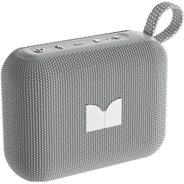Monster Bluetooth Speaker Cube 1, 12W, TWS, Waterproof, Grey