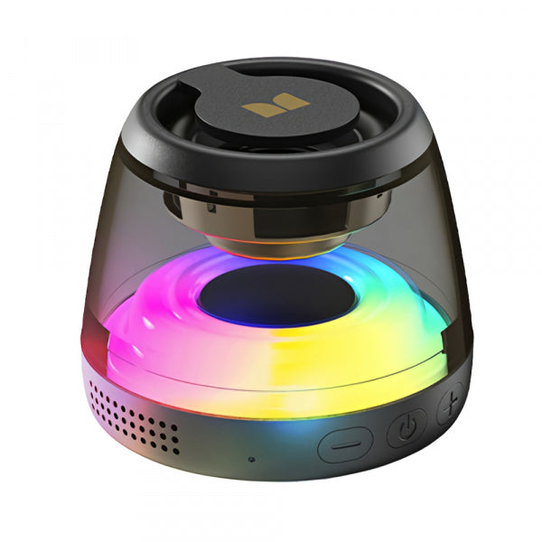 Monster Bluetooth Speaker Mag Flux, 5W, TWS, RGB, Black
