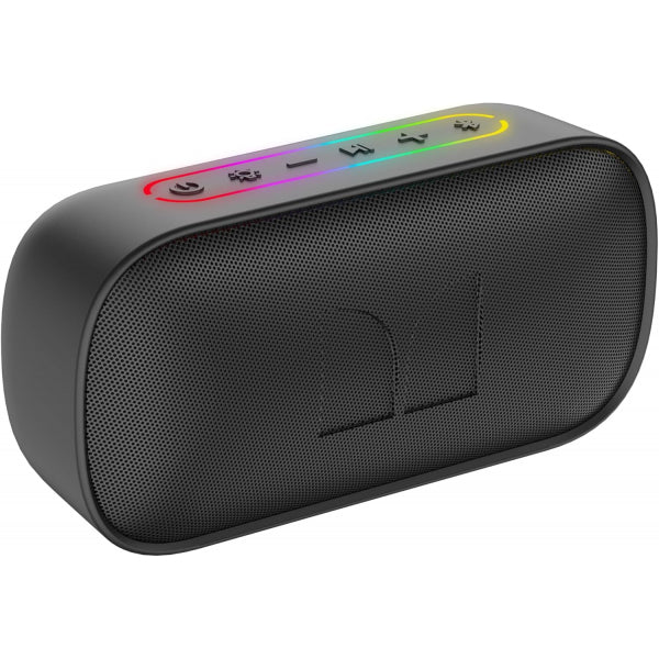 Monster Bluetooth Speaker S150, 14W, TWS, RGB, Waterproof, Black