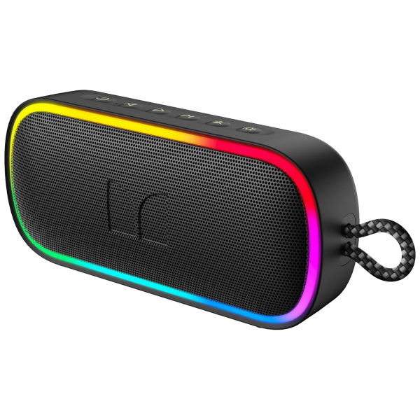 Monster Bluetooth Speaker S150 Plus, 40W, TWS, RGB, Waterproof, Black
