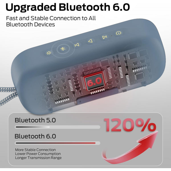 Monster Bluetooth Speaker S150 Plus, 40W, TWS, RGB, Waterproof, Blue