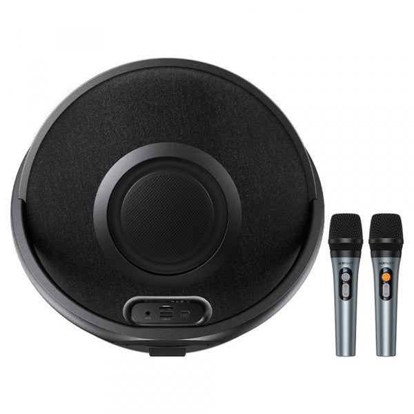 Acefast Bluetooth Speaker Karaoke K5 Max, 350W, TWS, RGB, Waterproof, Black