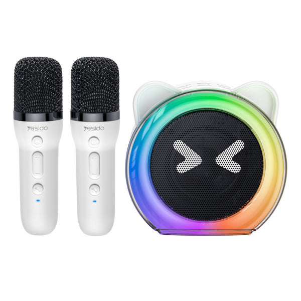 Yesido Bluetooth Speaker YSW36 Kids, 5W, Karaoke, White