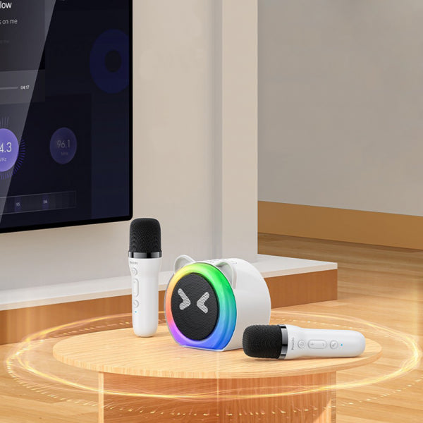 Yesido Bluetooth Speaker YSW36 Kids, 5W, Karaoke, White