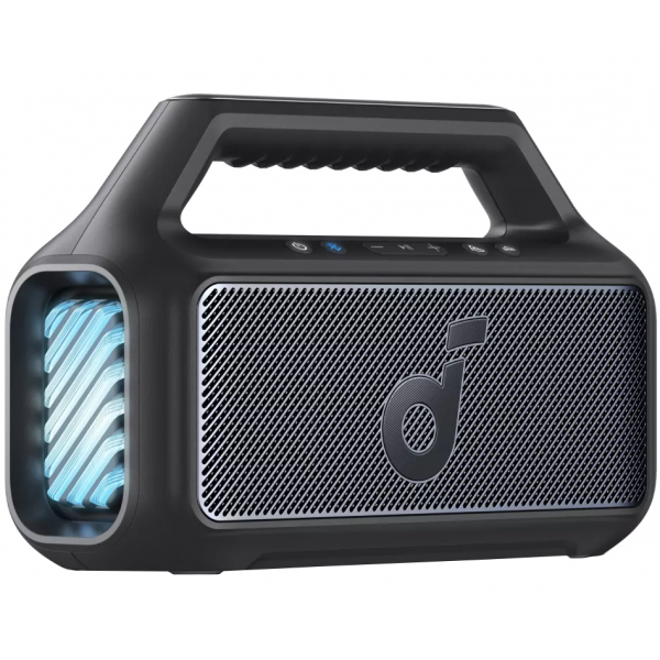 Anker Bluetooth Speaker SoundCore Boom 2 New Version, 80W, TWS, RGB, Waterproof, Black A3138012