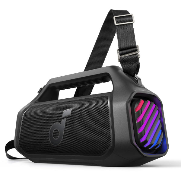 Anker Bluetooth Speaker SoundCore Boom 2 Plus New Version, 140W, TWS, RGB, Waterproof, Black A3134012