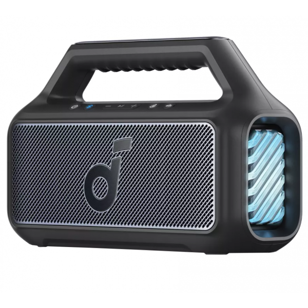 Anker Bluetooth Speaker SoundCore Boom 2 New Version, 80W, TWS, RGB, Waterproof, Black A3138012