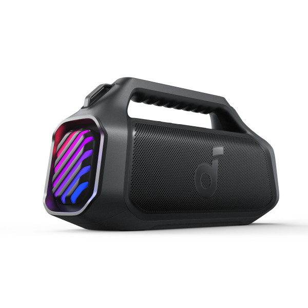 Anker Bluetooth Speaker SoundCore Boom 2 Plus New Version, 140W, TWS, RGB, Waterproof, Black A3134012