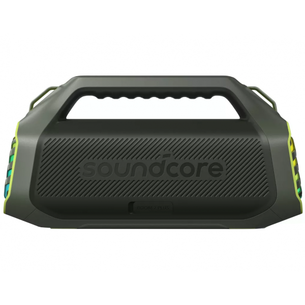 Anker Bluetooth Speaker Soundcore Boom 2 Plus New Version, 140W, TWS, RGB, Waterproof, Green A3134062