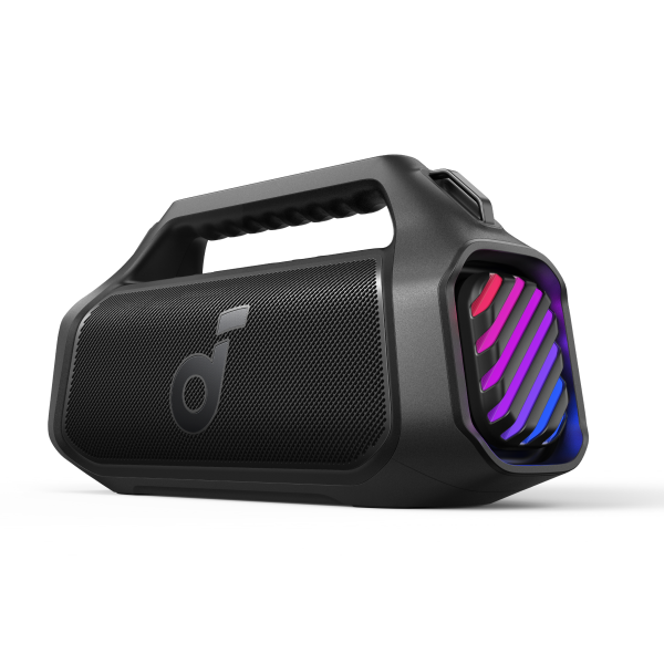 Anker Bluetooth Speaker SoundCore Boom 2 Plus New Version, 140W, TWS, RGB, Waterproof, Black A3134012