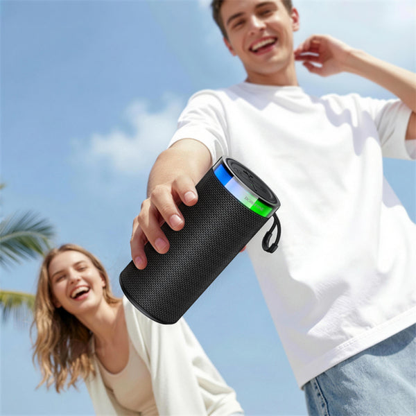 Borofone Bluetooth Speaker BR105 Loud, 10W, TWS, RGB, Grey