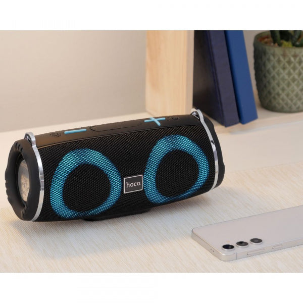 Hoco Bluetooth Speaker HC12, 10W, RGB, Waterproof, Black