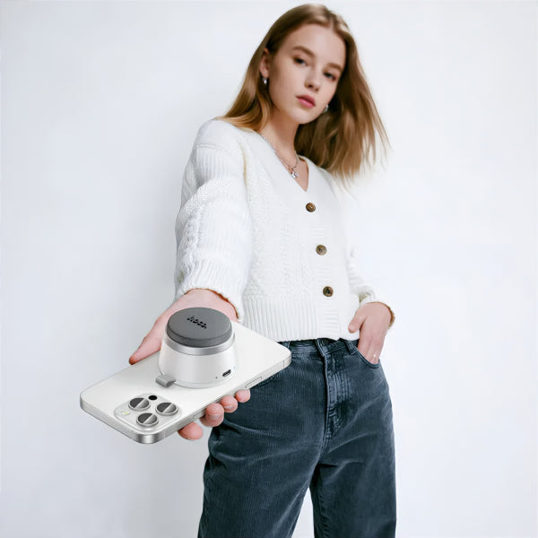 Hoco Bluetooth Speaker HC43 Mini Magnetic, 8W, TWS, White