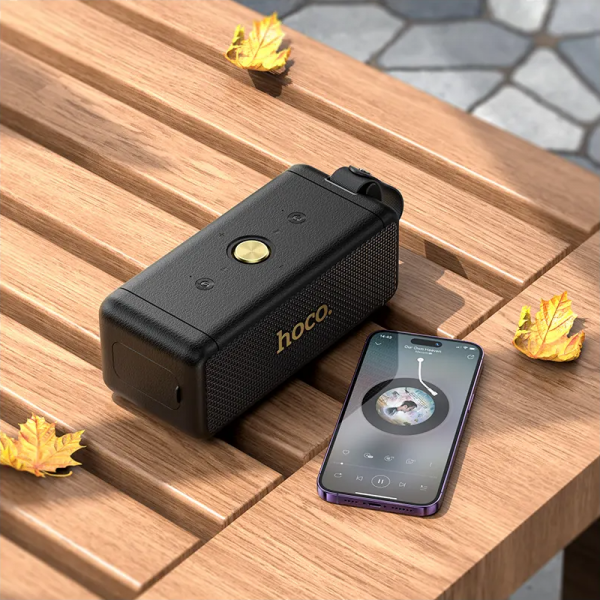 Hoco Bluetooth Speaker HT1 Pro, 2 x 8W, TWS, Black