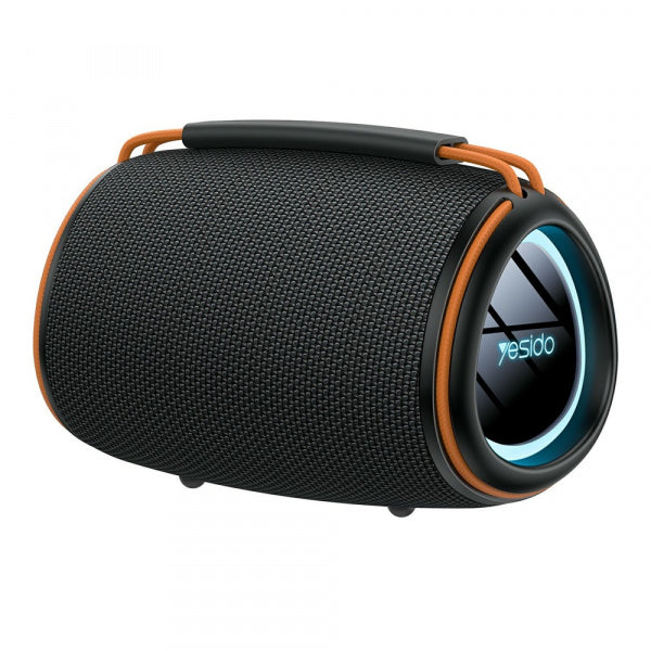 Yesido Bluetooth Speaker YSW39, 20W, TWS, RGB, Black