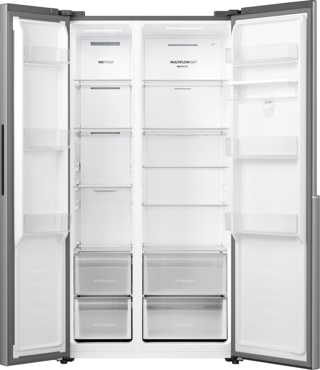 Gorenje NRS917E41XWD frigo américain Pose libre 541 L Gris