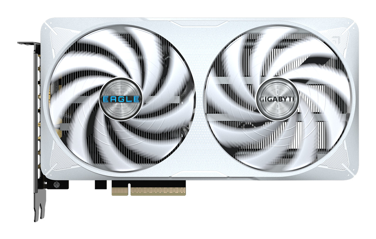 GIGABYTE GeForce RTX 5060 Ti EAGLE OC ICE 16G Carte Graphique – 16 Go GDDR7, 128 bits, PCI-E 5.0, 2617 MHz Fréquence du processeur, 3 x DisplayPort, 1 x HDMI, GV-N506TEAGLEOC ICE-16GD
