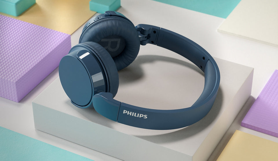 Philips 4000 series TAH4209BL/00 casque Sans fil Arceau Appels/Musique Bluetooth Bleu
