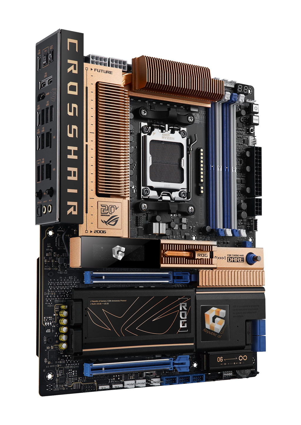 ASUS ROG CROSSHAIR 2006 AMD X870E Emplacement AM5 ATX