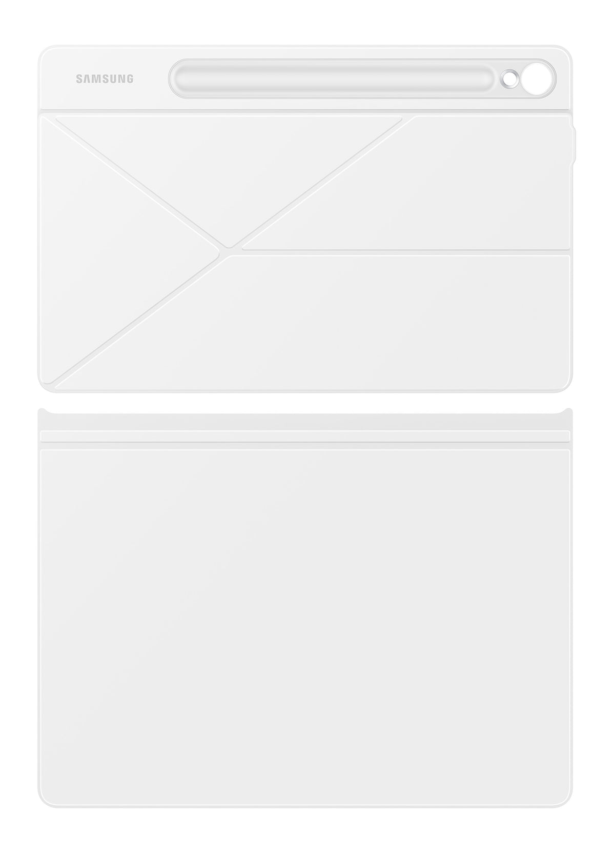 Samsung EF-BX710PWEGWW Étui Folio pour Tablette 11" (27,9 cm), Blanc