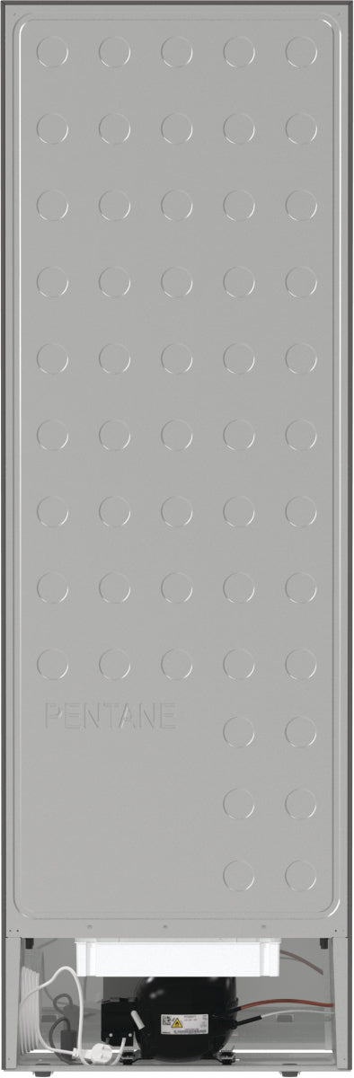 Gorenje R619EES5 réfrigérateur Pose libre 398 L Gris, Métallique