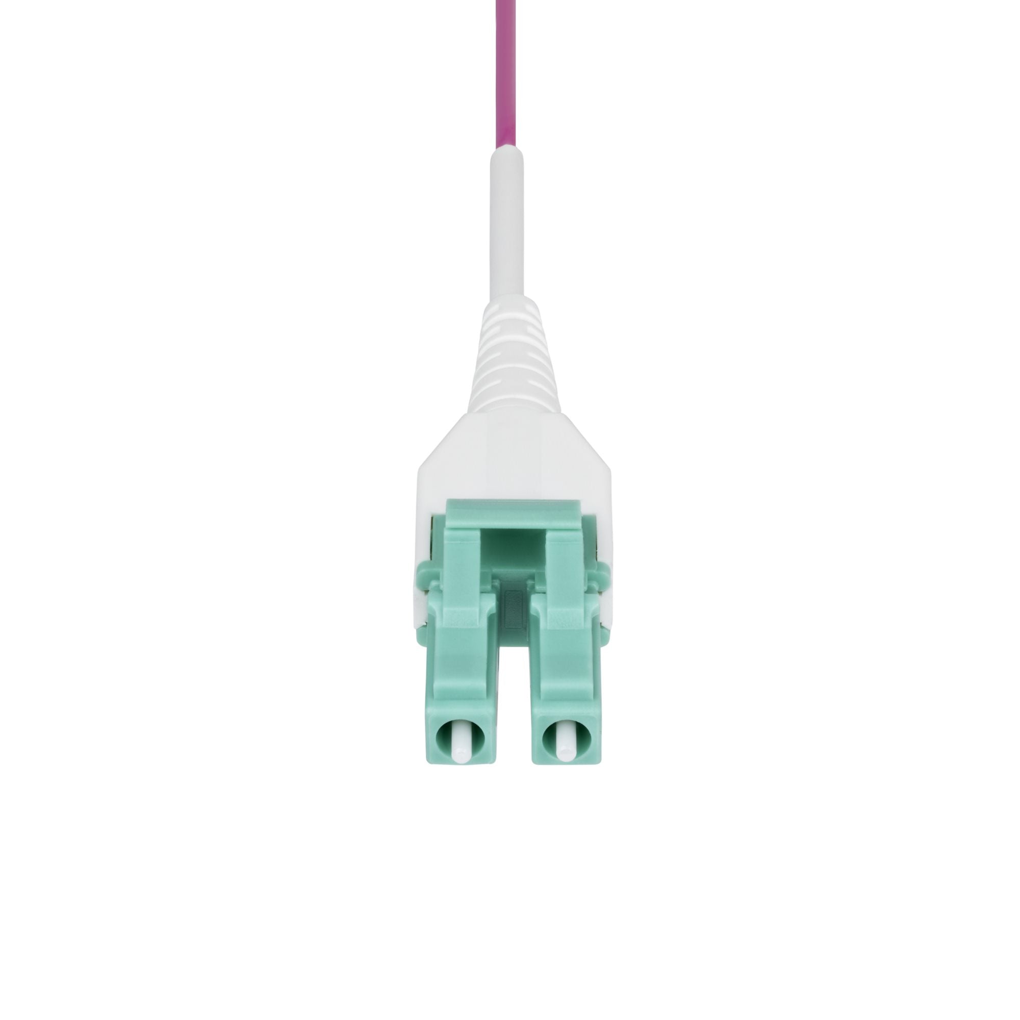 StarTech.com Câble Fibre Optique Multimode OM4 LC vers LC (UPC) de 20m, Erika Violet, 50/125 µm, 40G/100G, LOMMF/VCSEL, Cordon de Raccordement Fibre Optique Uniboot, Certifié OFNR Riser