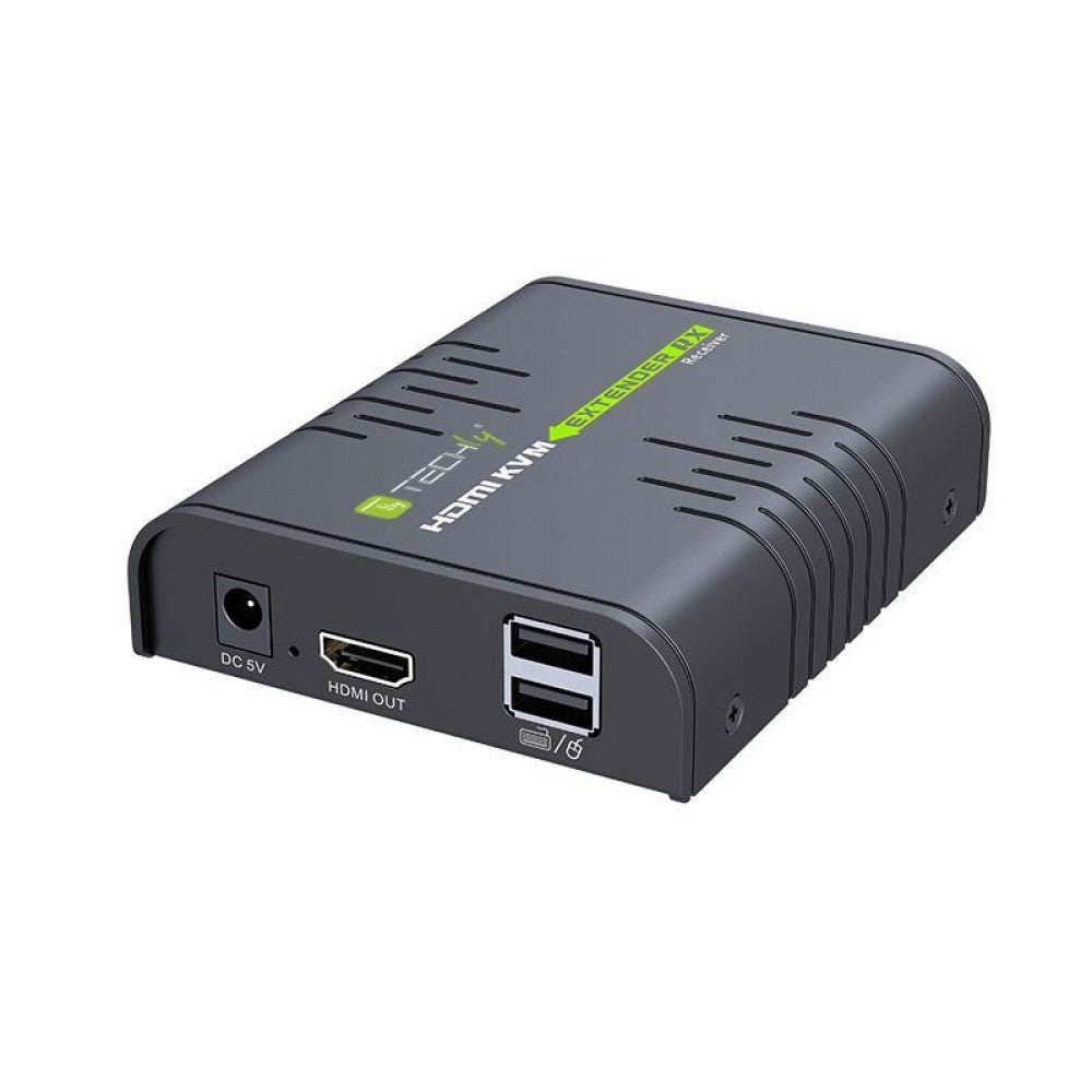 Techly IDATA HDMI-KVM2 extension KVM Émetteur et récepteur