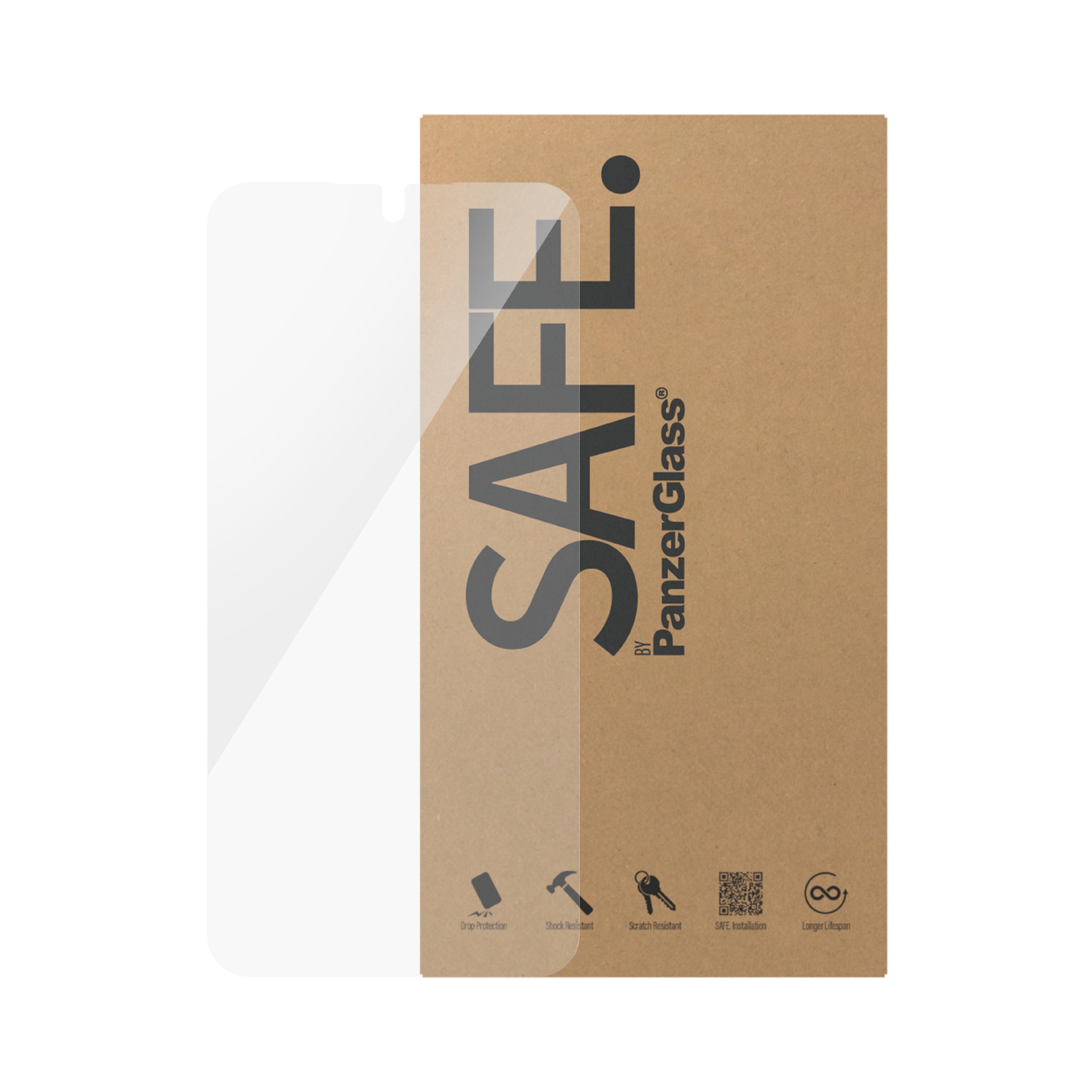 PanzerGlass PanzerGlass SAFE. by ® Screen Protector Samsung Galaxy A55 5G | Ultra-Wide Fit | BULK Protection d'écran transparent 50 pièce(s)