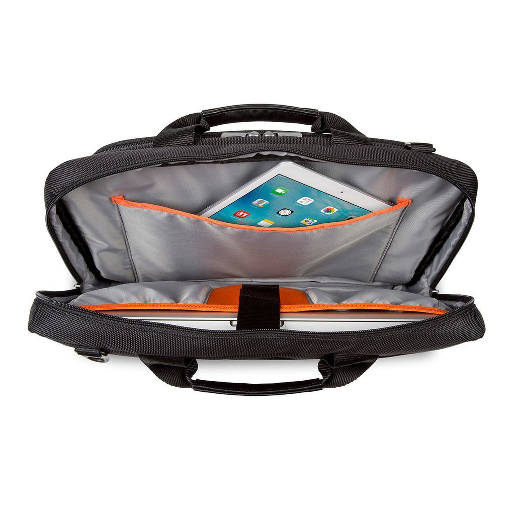 Targus CitySmart Mallette pour Ordinateur Portable 15.6" (39,6 cm), Noir et Gris