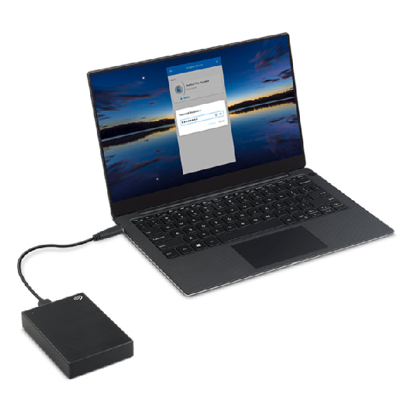 Seagate One Touch Disque Dur Externe 2 To Micro-USB 3.2 Gen 1 (3.1 Gen 1) Noir