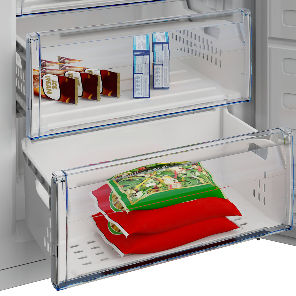 Beko RFSA240M41WN Congélateur vertical Pose libre 215 L Blanc