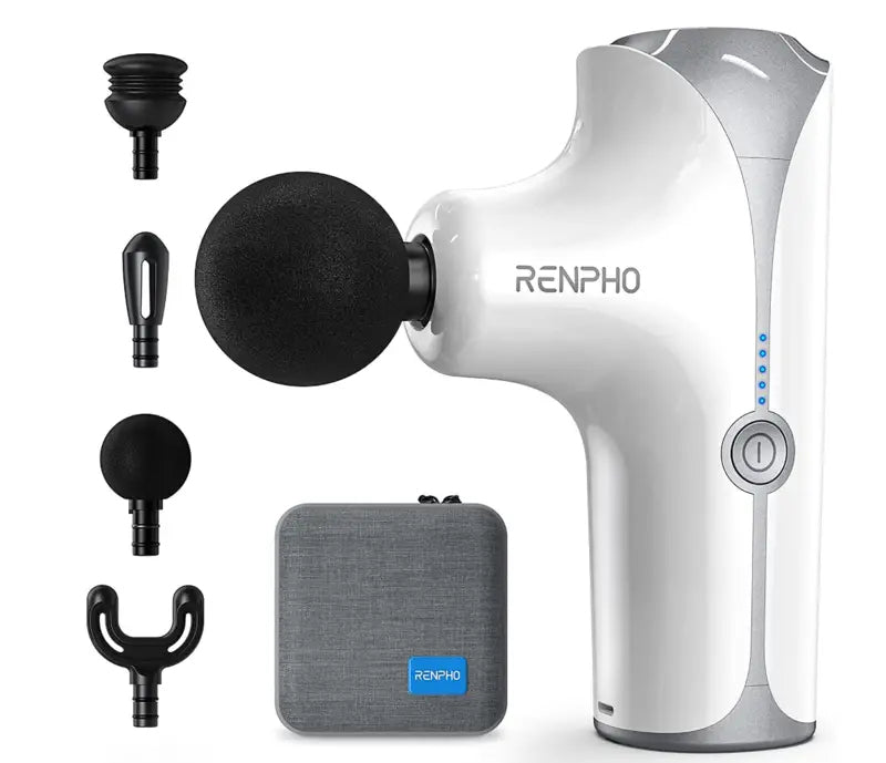 Renpho PEU-RP-GM173-WH masseur Universel Noir, Blanc, Gris