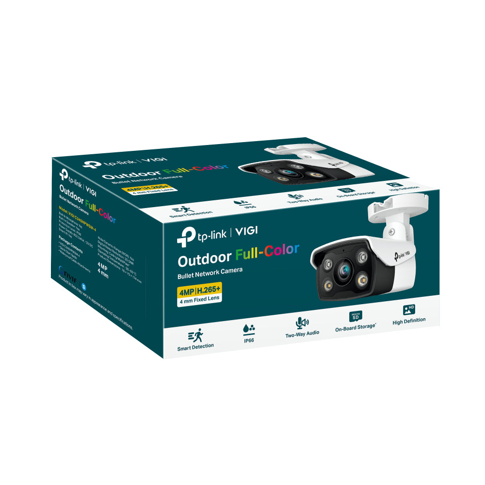 TP-Link VIGI C340 Balle (forme) Caméra de sécurité IP Extérieure 2560 x 1440 pixels Plafond/Mur/Poteau - vue 2